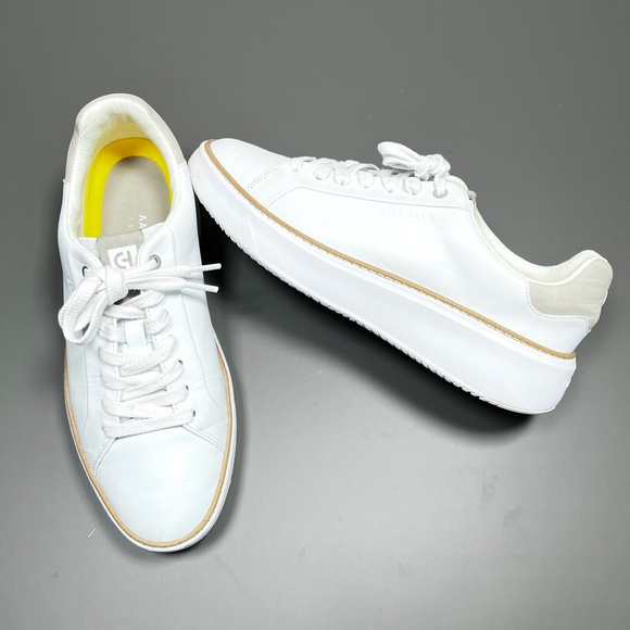 Cole Haan Shoes - Cole Haan Grand Crosscourt Womans Sneakers Size 9B White Leather